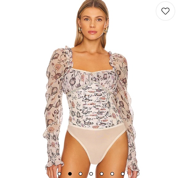 NWOT Free People Brunch Date Bodysuit | Medium - Picture 6 of 9